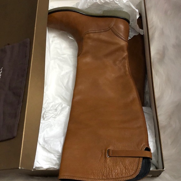 🌺Domenico Vacca high leather boots size 39 - Picture 2 of 4